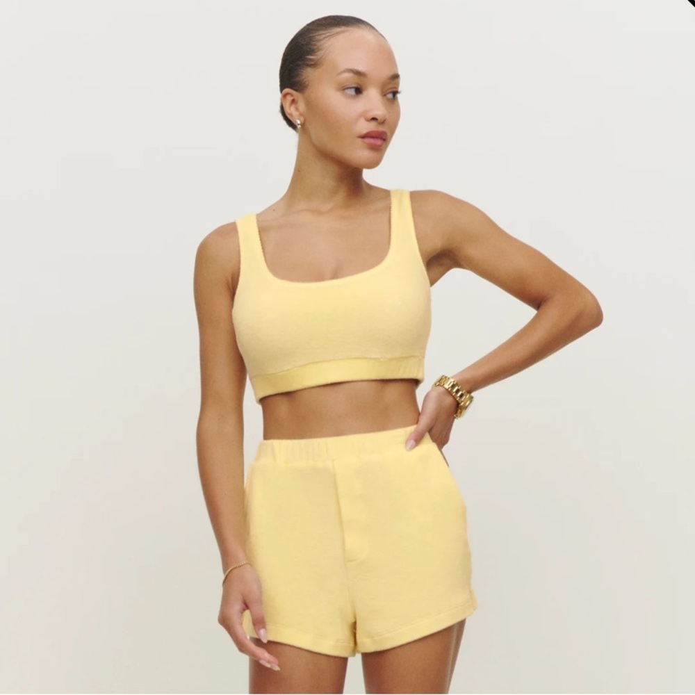 Reformation Sequoia Two Piece Set in Zest Color